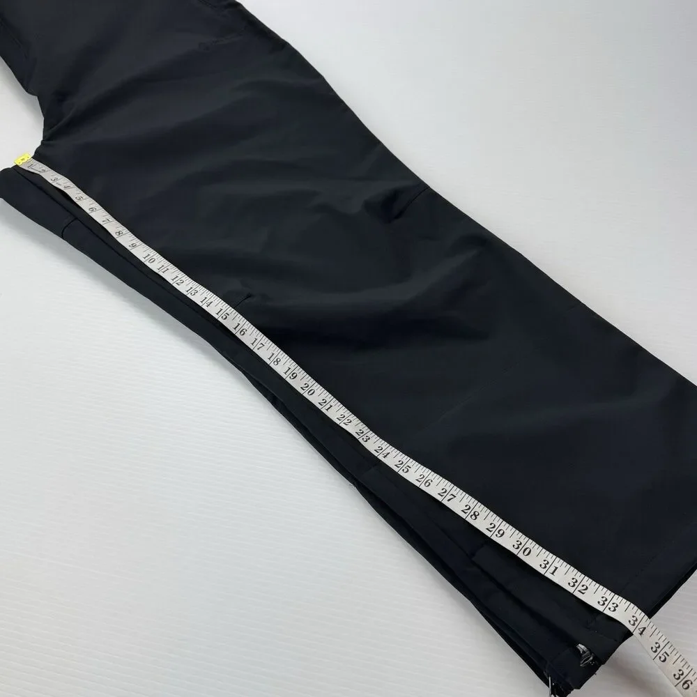 Free Country Men’s 3XLT Softshell Snow Pants Black Water Resistant Ski Snowboard